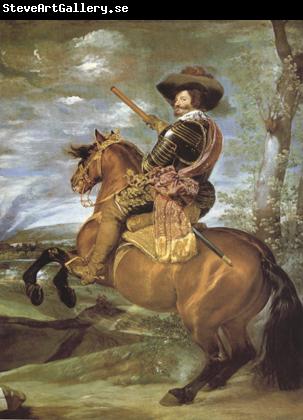 Diego Velazquez Portrait equestre du comte-duc d'Olivares (df02)